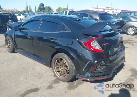 2020 Honda Civic Type R Touring from USA, damaged, VIN SHHFK8G75LU200138